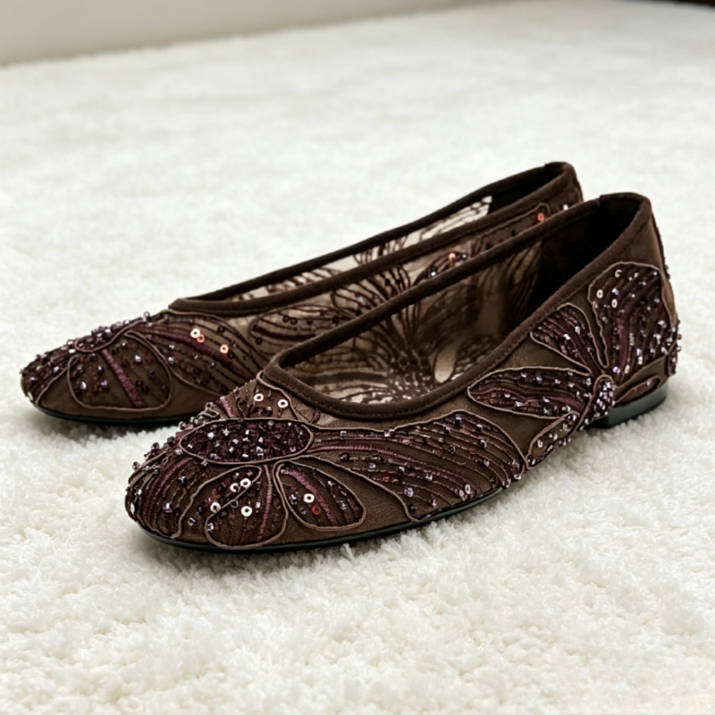 Women'S Fashion Shoes - Luxury Designer Ballet Flats for Women
