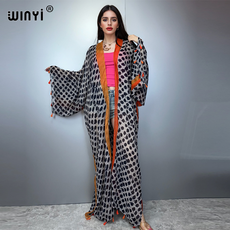 Women'S Fashion Kimono - WINYI summer outfit kimono America boho
