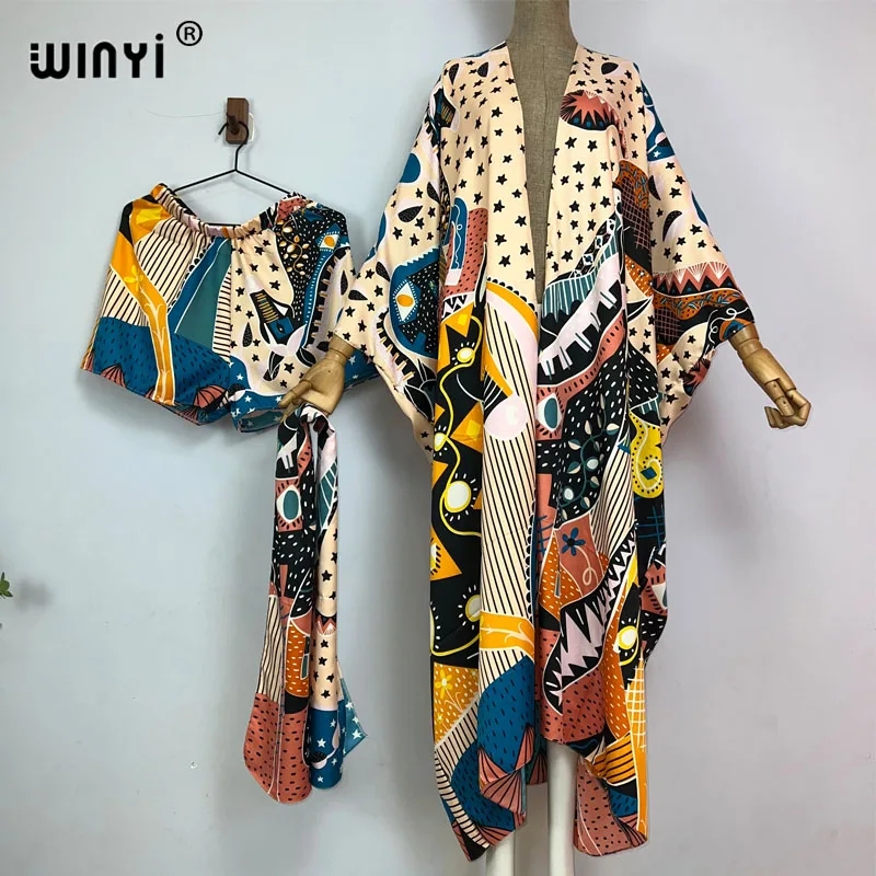 Women'S Fashion Kimono - WINYI new summer beach two piece