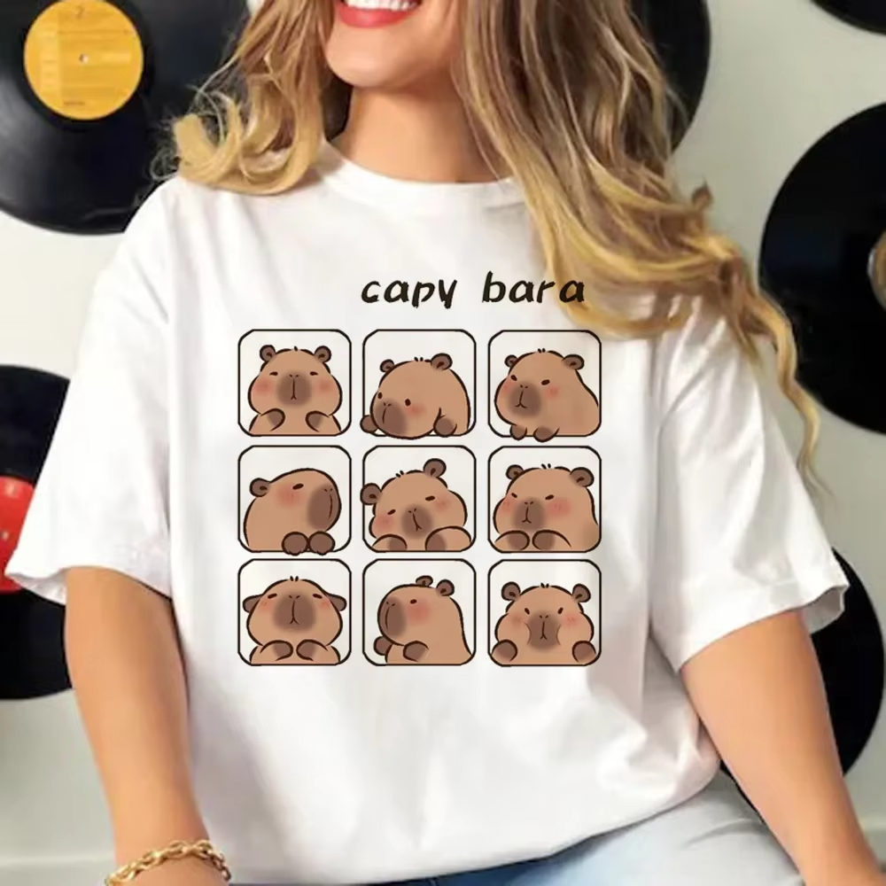 Women'S Fashion In The 90S - Funny 90s Capybara Tshirt Women T-Shirt