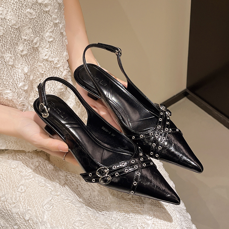 Women Fashion Trend 2025 - 2025 New Women Pointed Toe Sandals