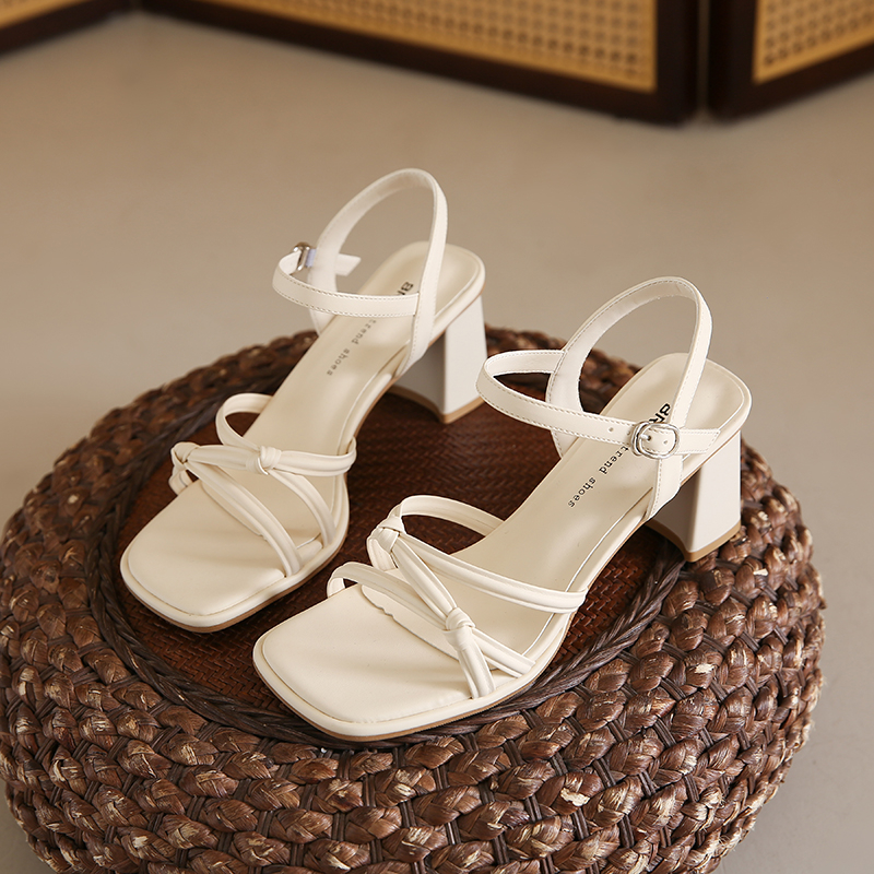 Women Fashion Trend 2025 - Silver Beautiful High Heels 2025 Summer