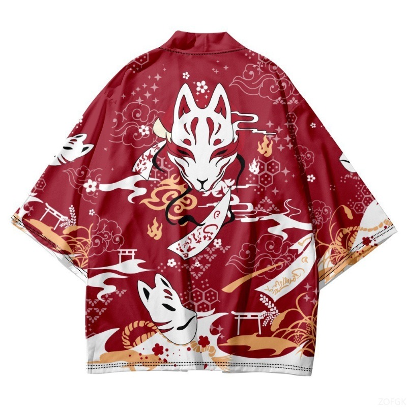 Chinese Style Harajuku Haori P - огляд і ціна Women'S Fashion Kimono