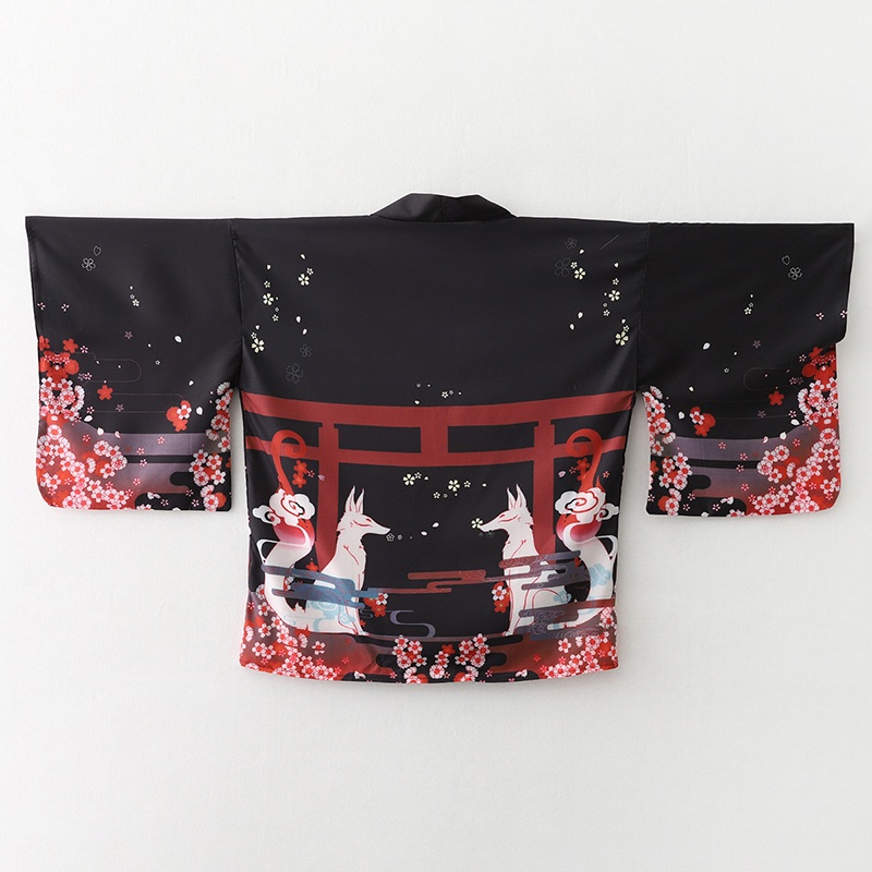 Fashion Fox Print Summer Beach - огляд і ціна Women'S Fashion Kimono