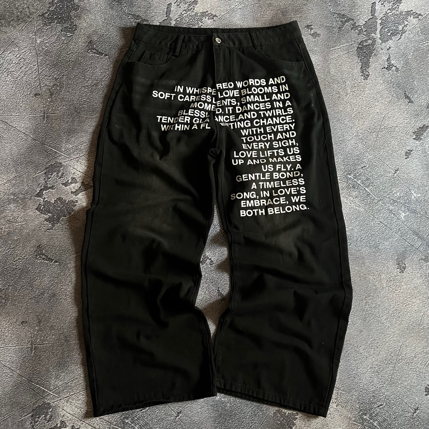 American Pattern Letter Jeans  - огляд і ціна Women Fashion Jeans