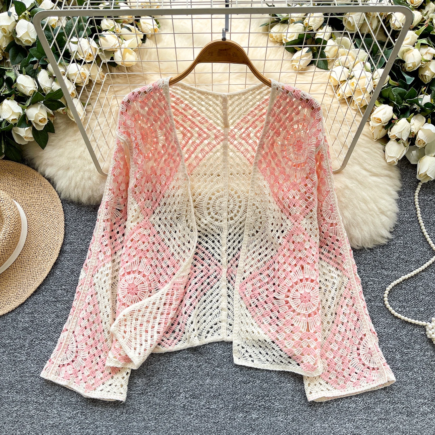 Crochet Kimono Cardigan for Wo - огляд і ціна Women'S Fashion Kimono