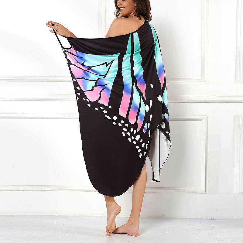Sexy Butterfly Print Women Swi - огляд і ціна Printed Wrap Skirt