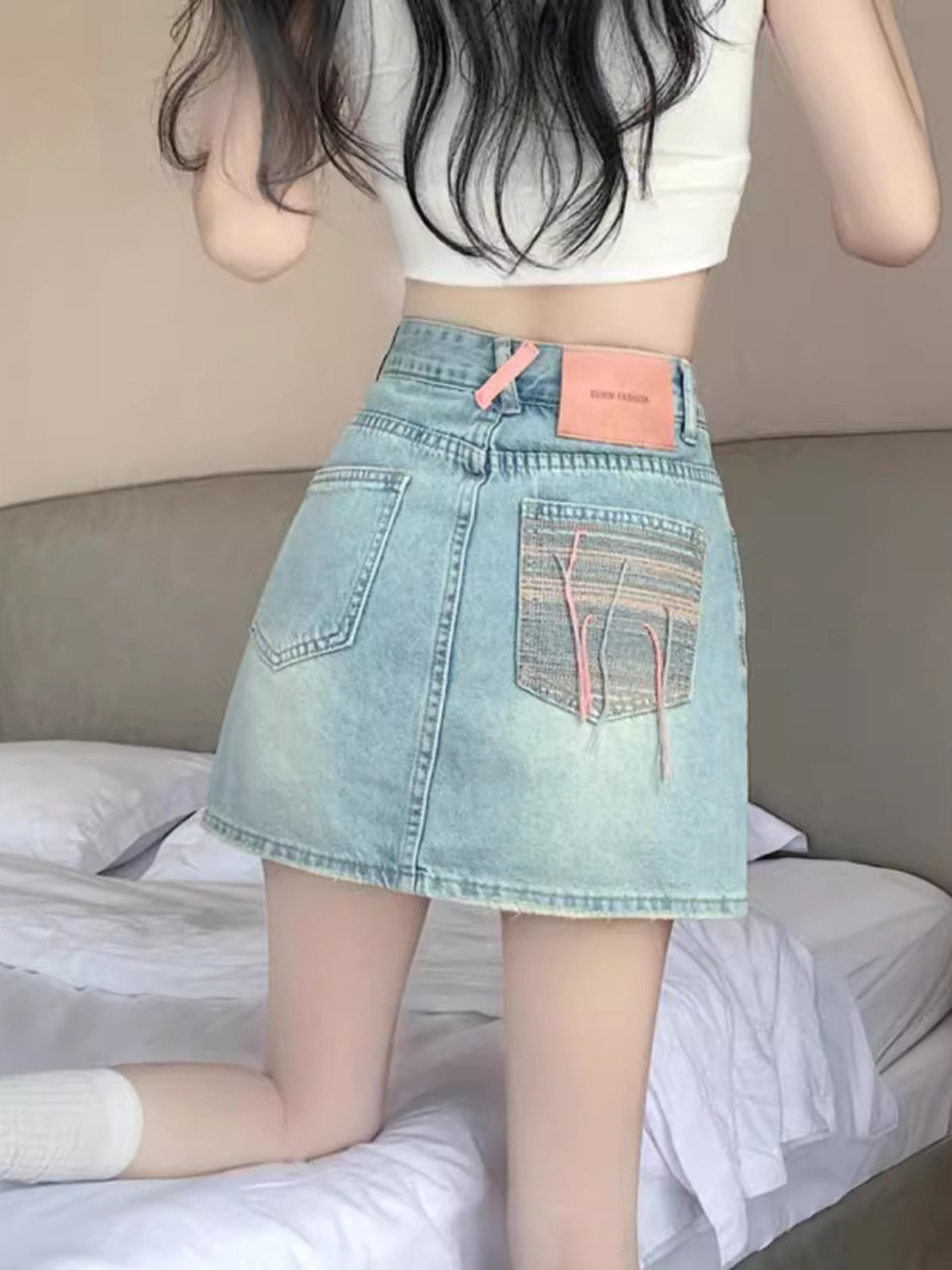 Women's Vintage Washed Denim S - огляд і ціна Denim Shorts Women