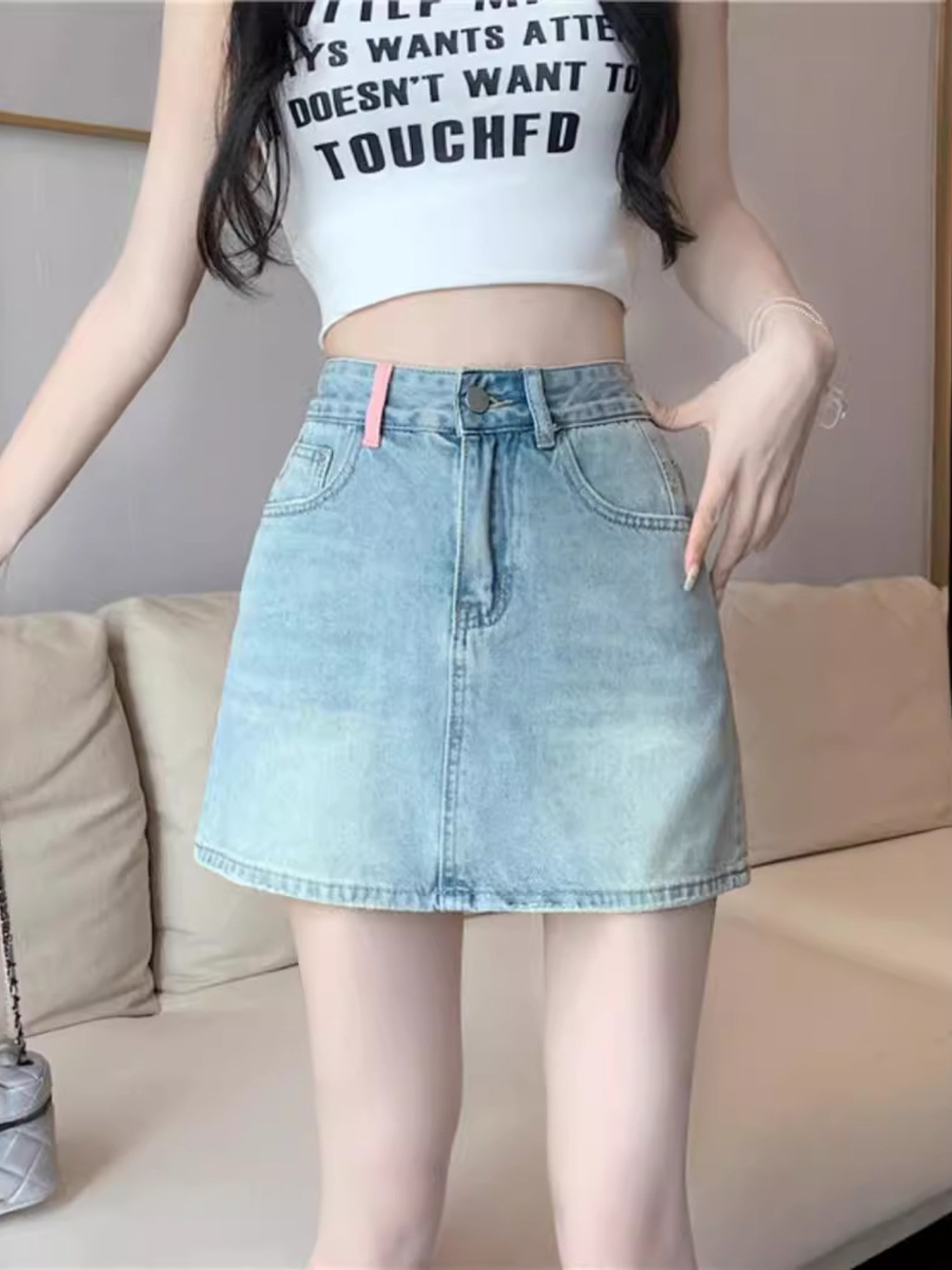 Women's Vintage Washed Denim S - огляд і ціна Denim Shorts Women