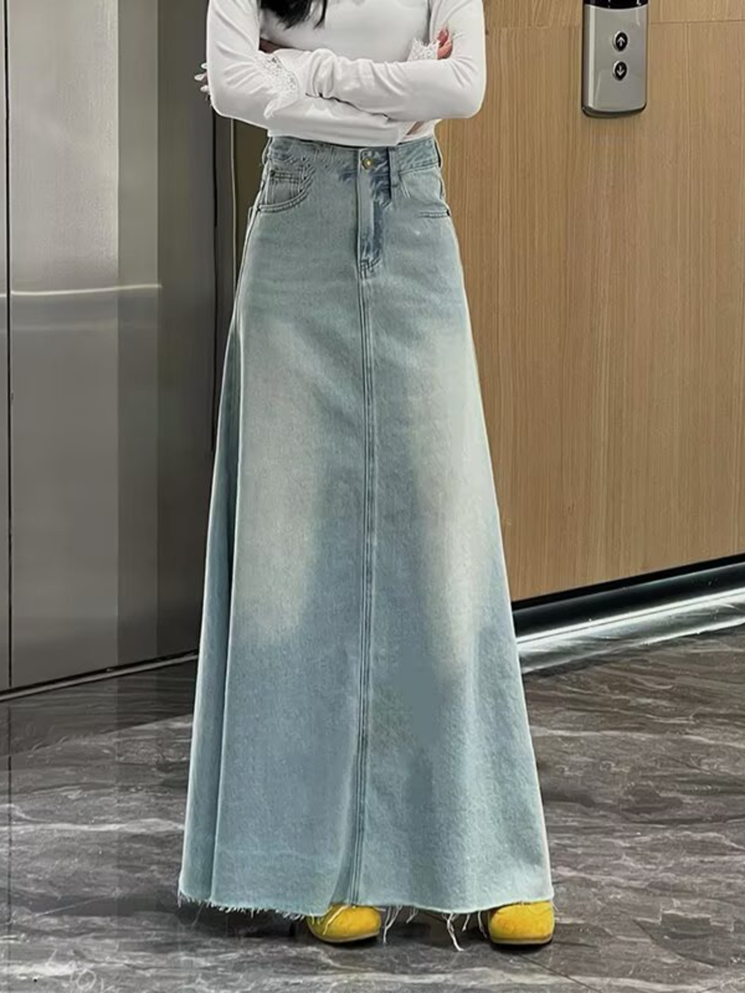 Women's High Waist Pleated Den - огляд і ціна Denim Shorts Women