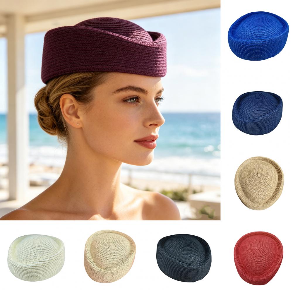 Beret Hat UV Protection Summer - огляд і ціна Straw Hat Summer