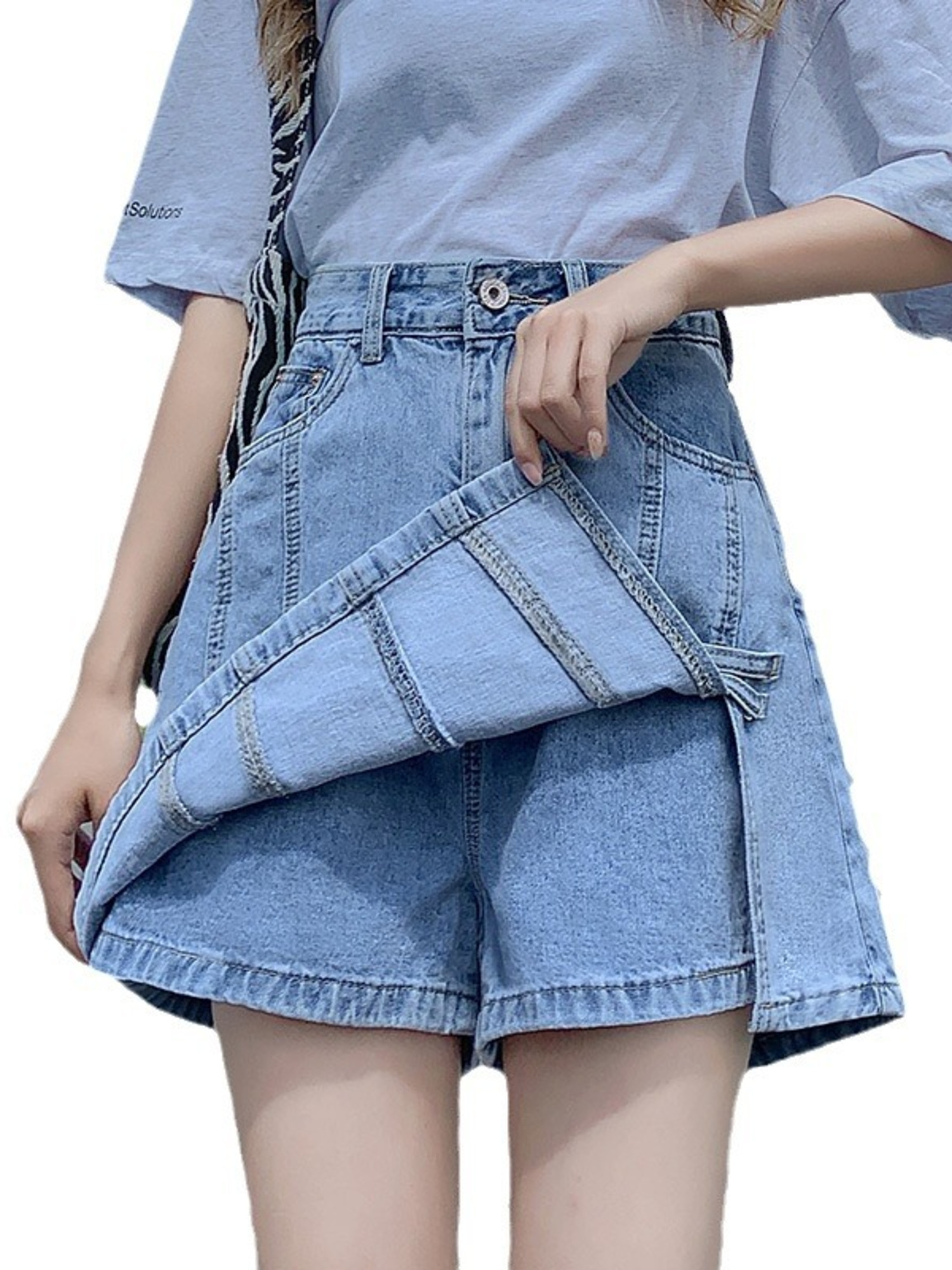 Women's Vintage Washed Denim S - огляд і ціна Denim Shorts Women