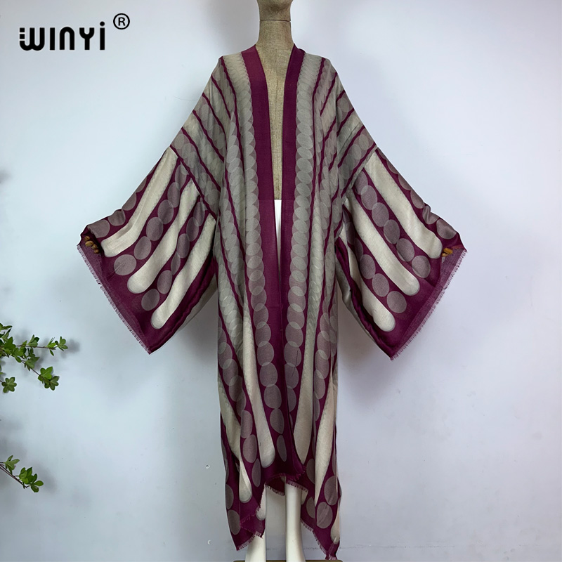 WINYI kimono summer geometric  - огляд і ціна Women'S Fashion Kimono