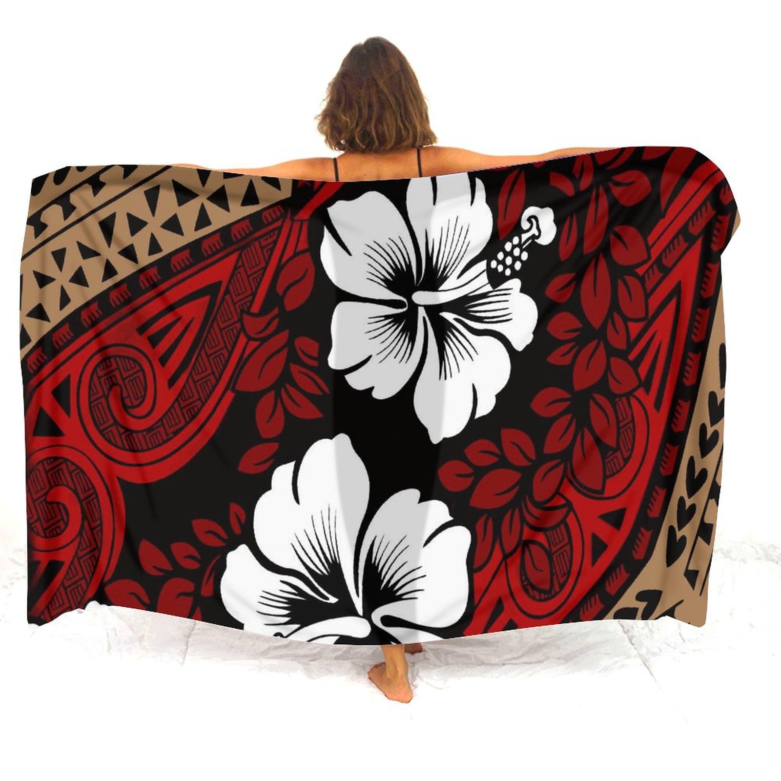 Hawaiian Apron Custom-Printed  - огляд і ціна Printed Wrap Skirt