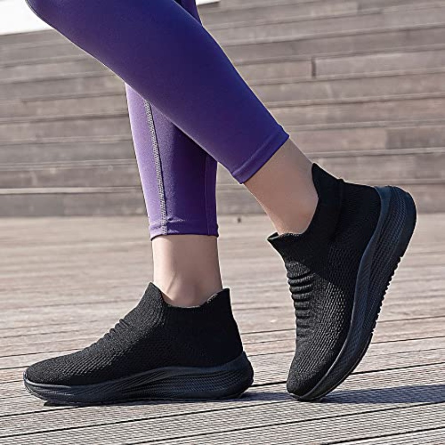 SHULOOK Womens Slip on Walking - огляд і ціна Women'S Fashion Tennis Shoes