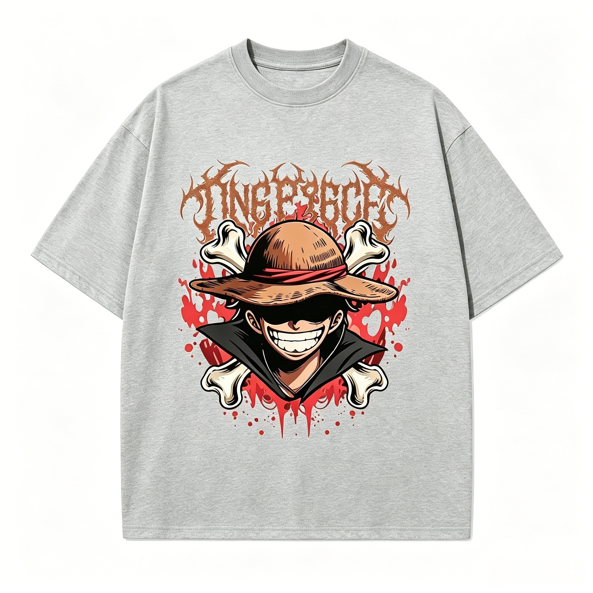One Piece Luffy Oversized T-Sh - огляд і ціна Straw Hat Summer