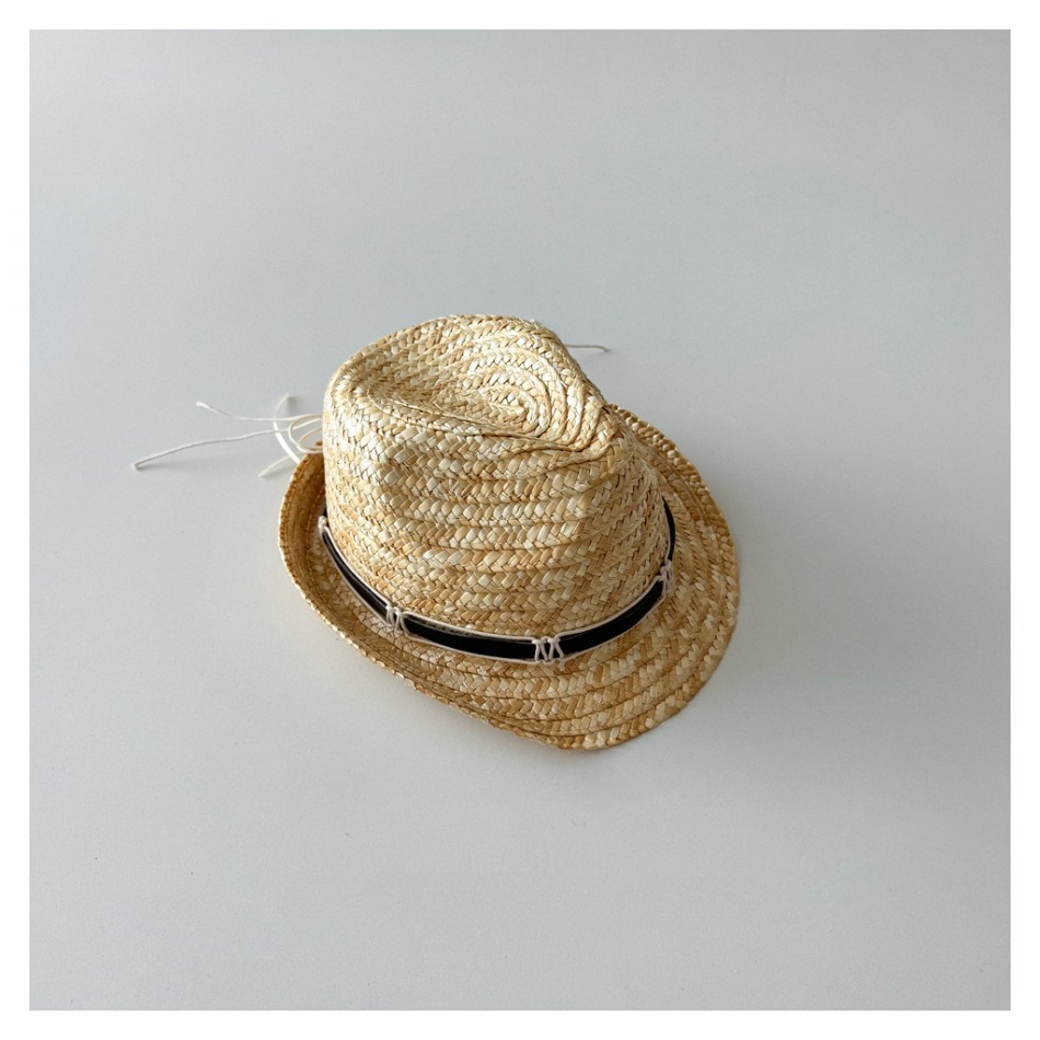 Kids Natural Straw Fedora Hat  - огляд і ціна Straw Hat Summer