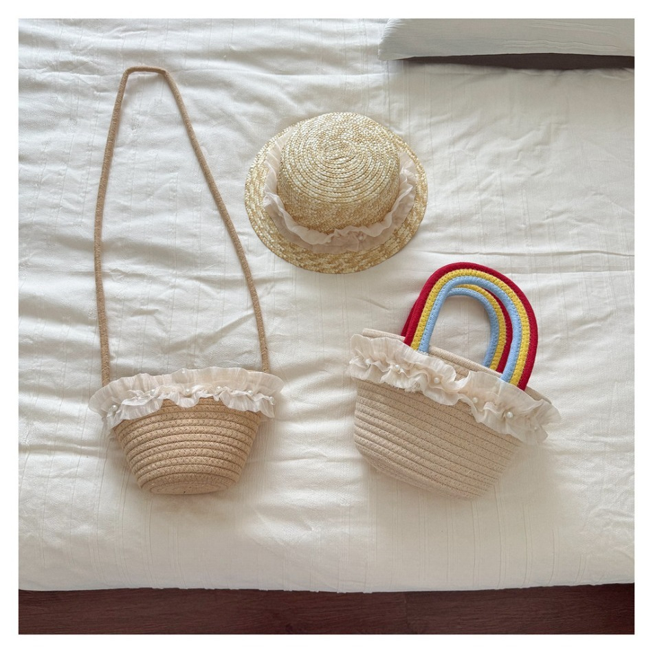 Kids Summer Straw Hat and Bag  - огляд і ціна Straw Hat Summer