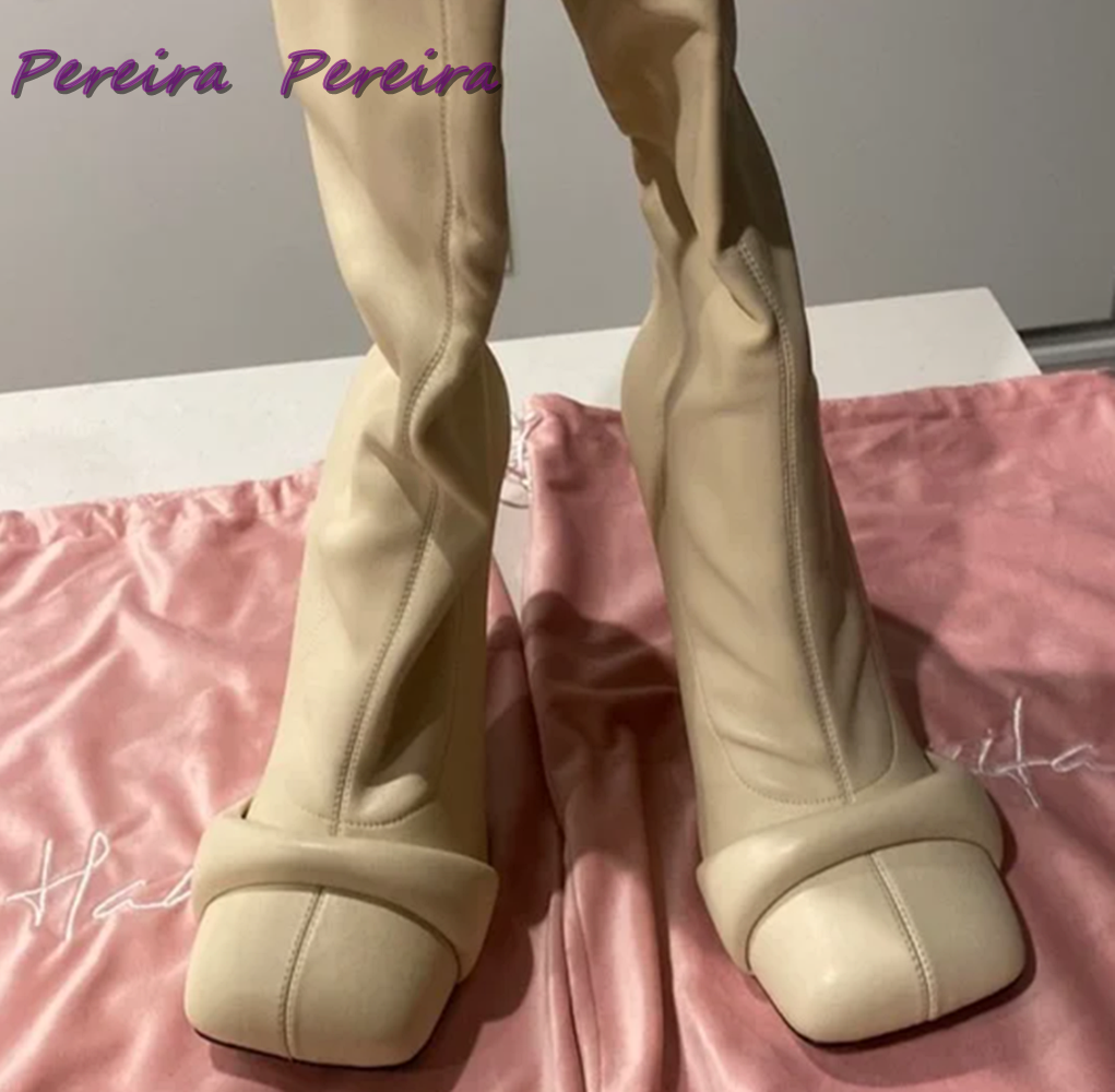 Solid Strange Style Knee-High  - огляд і ціна Women Fashion Trend 2025