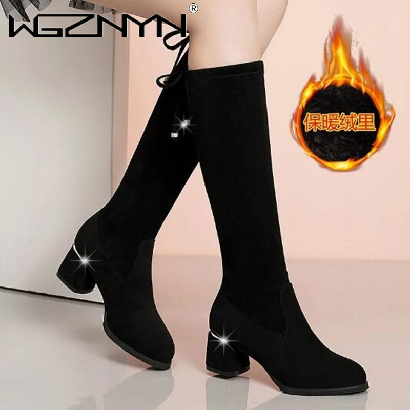 Women Autumn Winter Black Knee - огляд і ціна Women Fashion Trend 2025