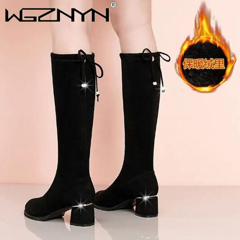 Women Autumn Winter Black Knee - огляд і ціна Women Fashion Trend 2025