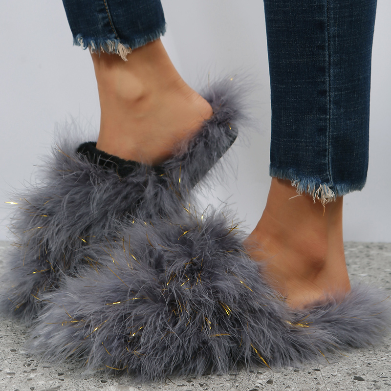 Women Luxury Fur Slippers 2025 - огляд і ціна Women Fashion Trend 2025