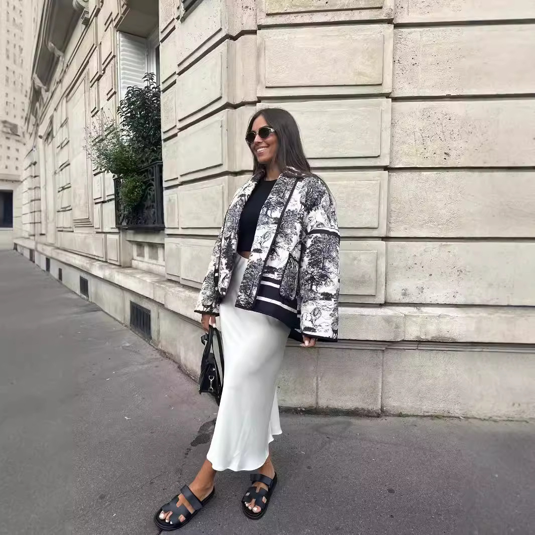 Women's Fashion Cotton Jacket  - огляд і ціна Women'S Fashion Kimono