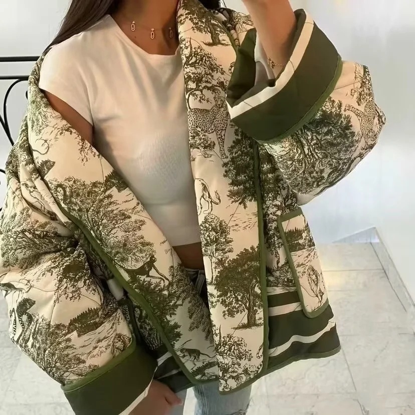 Women's Fashion Cotton Jacket  - огляд і ціна Women'S Fashion Kimono
