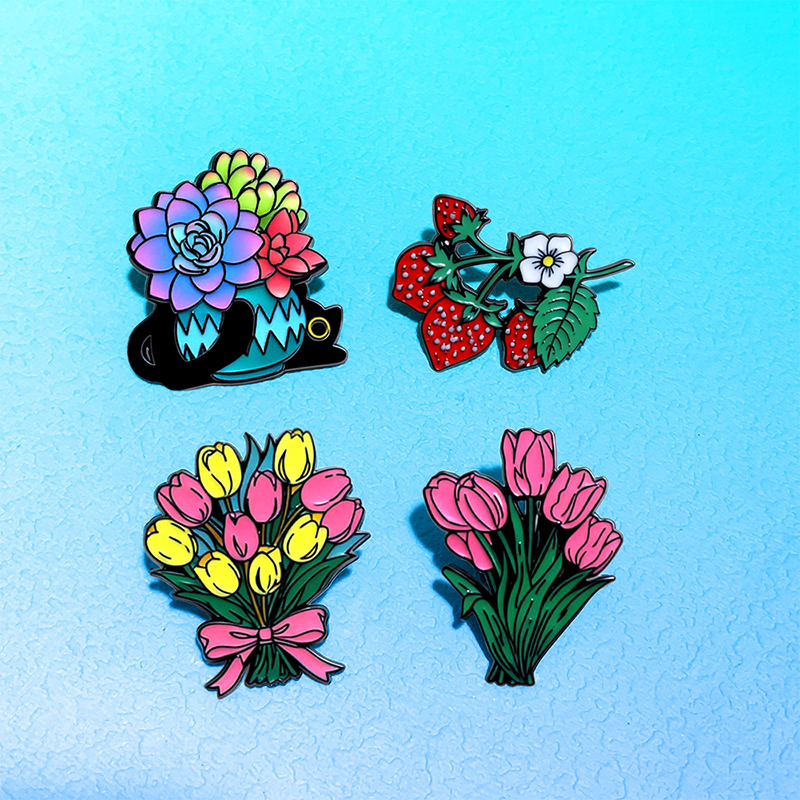 AniPins Bouquet Flowers Strawb - огляд і ціна Women'S Fashion Labels