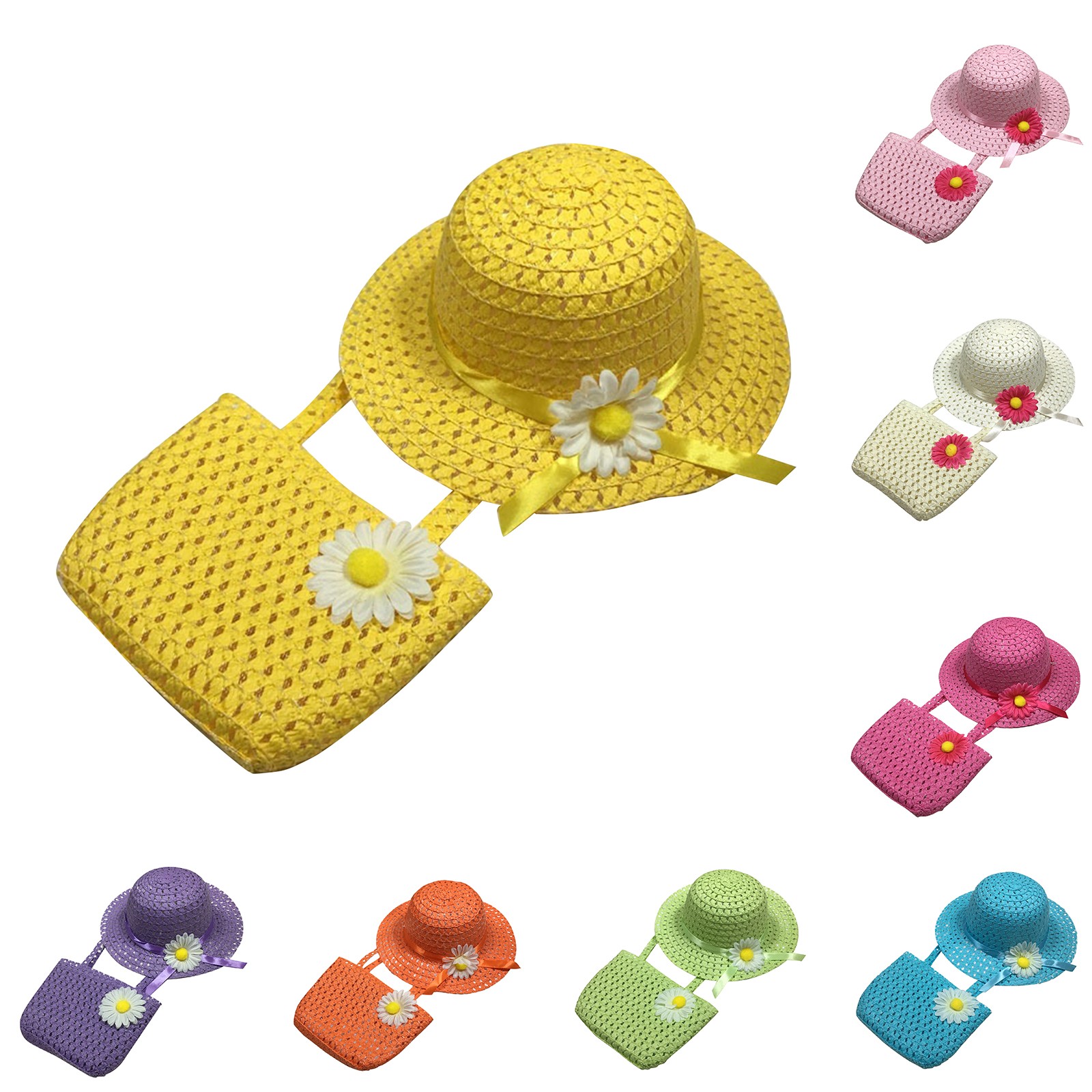 Fashionable Girl's Straw Hat K - огляд і ціна Straw Hat Summer