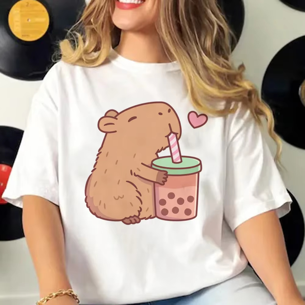 Funny 90s Capybara Tshirt Wome - огляд і ціна Women'S Fashion In The 90S