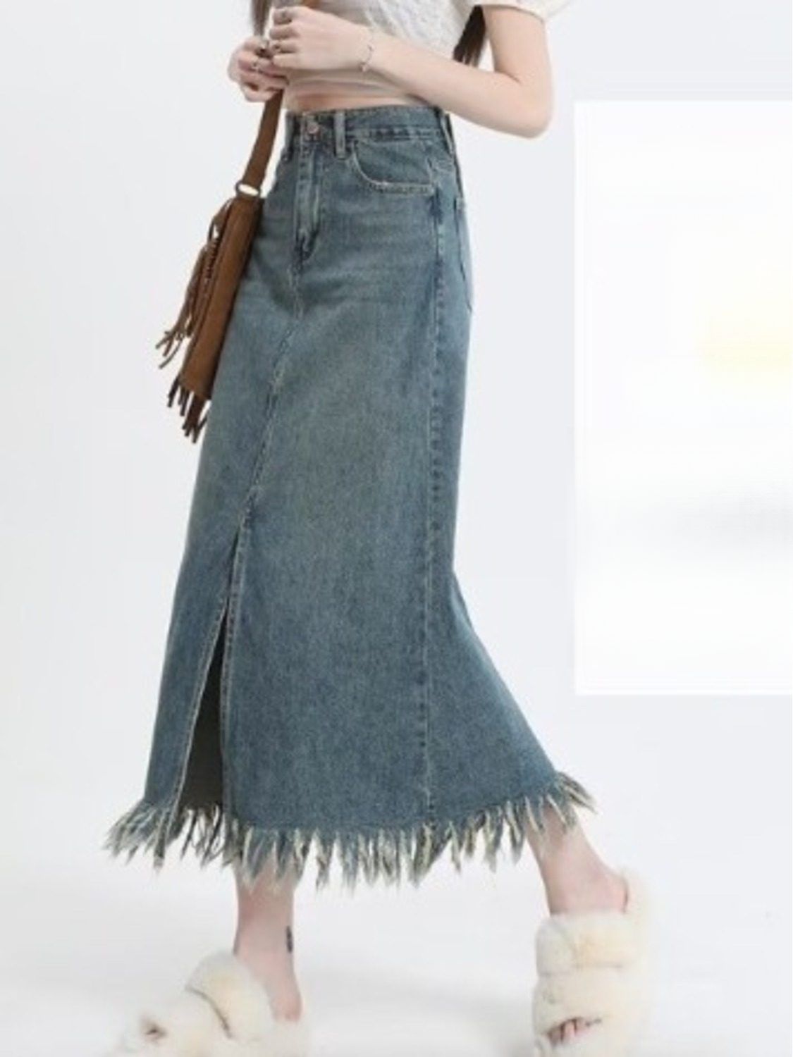 Women's High Waist Vintage Was - огляд і ціна Denim Shorts Women
