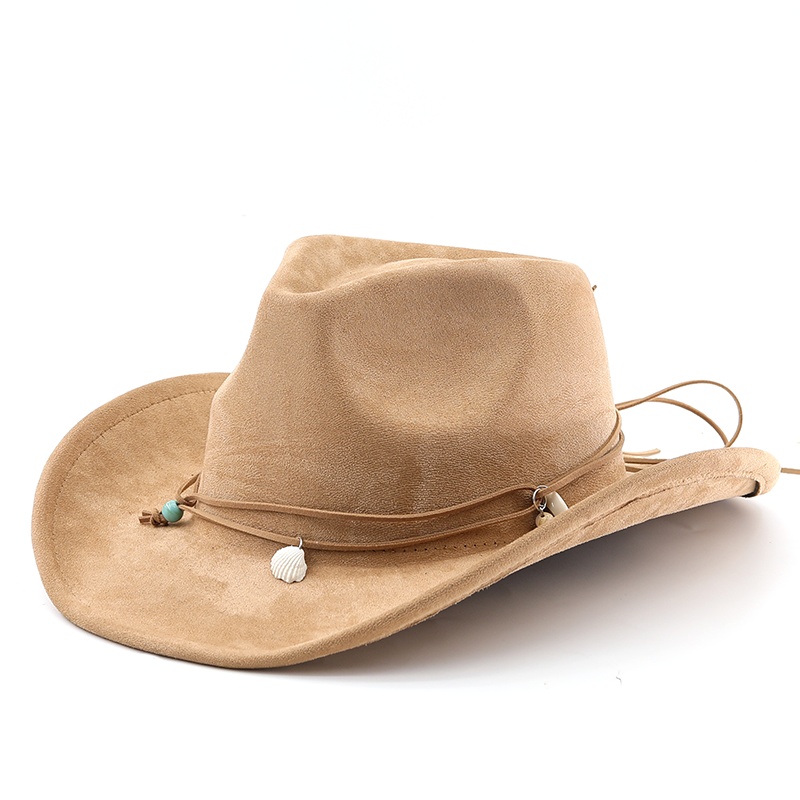 Unisex Cowboy Hat Suede Fashio - огляд і ціна Women'S Fashion Wild West