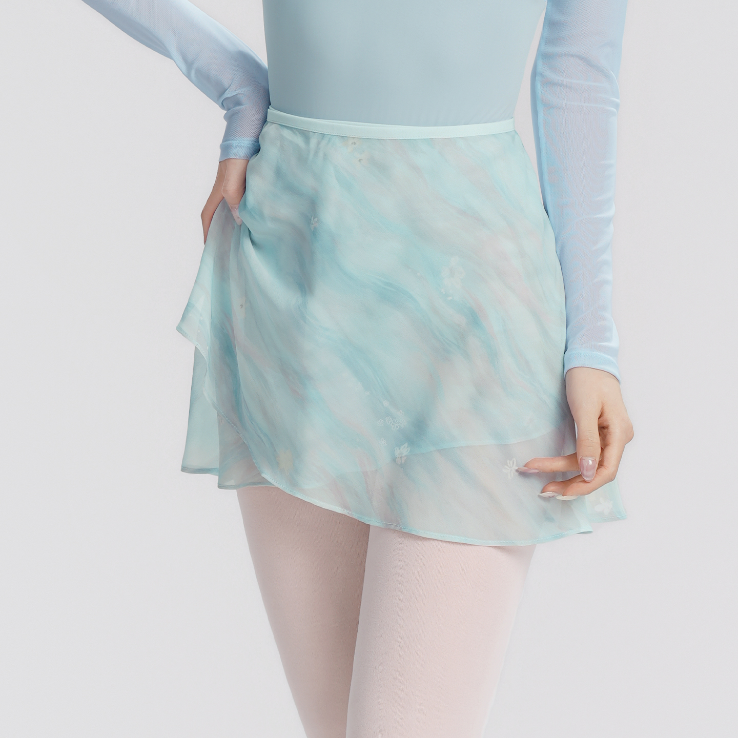 Women Printed Lace-up Dance Wr - огляд і ціна Printed Wrap Skirt