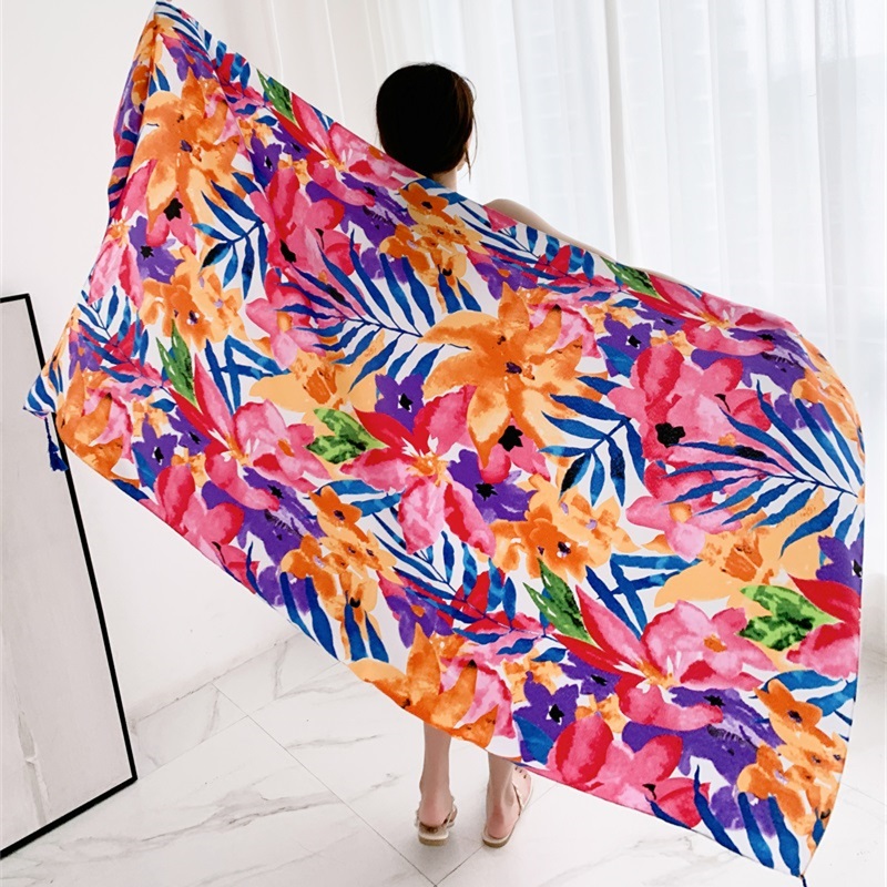 20 styles 90x180cm Cotton line - огляд і ціна Printed Wrap Skirt