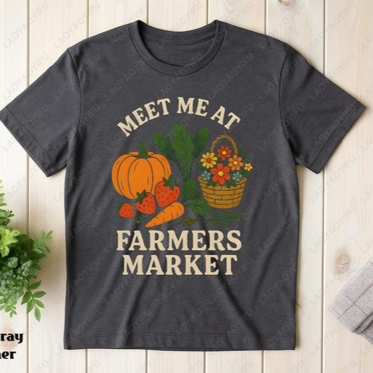 Meet Me At Farmers Market Tees - огляд і ціна Women'S Fashion Market Size