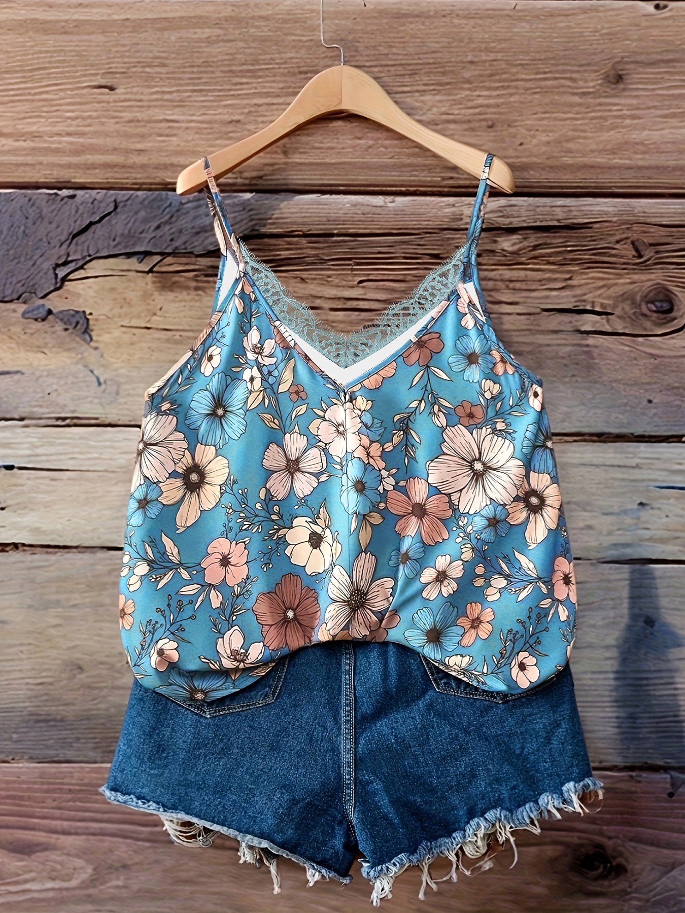 Summer fashion new plus size w - огляд і ціна Lace Trim Cami