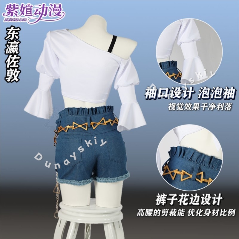 Uma Musume Tosen Jordan Pretty - огляд і ціна Denim Shorts Women