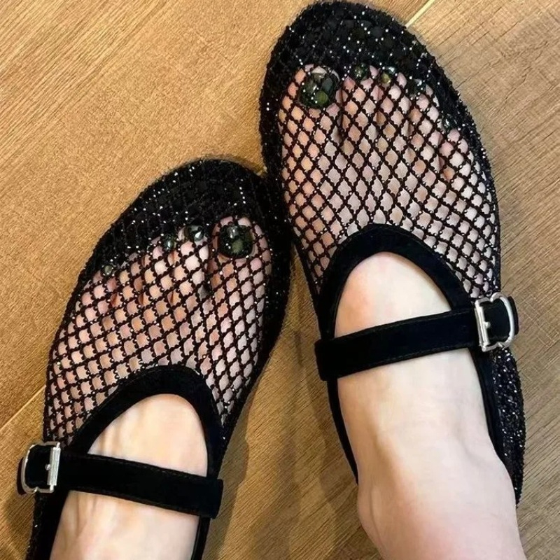 Hollow Rhinestone Baotou Sanda - огляд і ціна Women'S Fashion Shoes