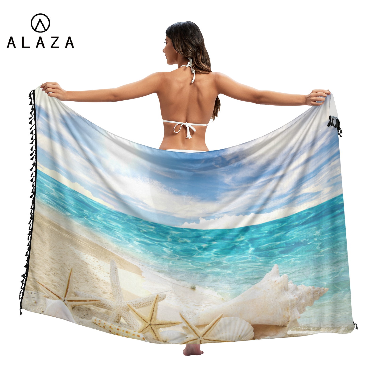 Sexy Women Chiffon Swimwear Pa - огляд і ціна Printed Wrap Skirt