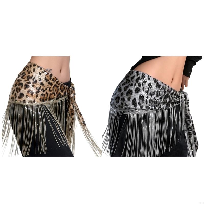 Leopards Print Dance Hip Wrap  - огляд і ціна Printed Wrap Skirt