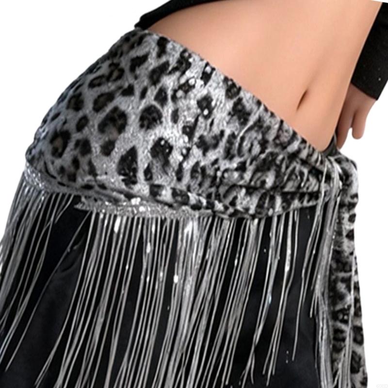 Leopards Print Dance Hip Wrap  - огляд і ціна Printed Wrap Skirt
